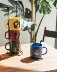 3. Zestaw Kubków Harry Potter - Dormitoria 4 szt.