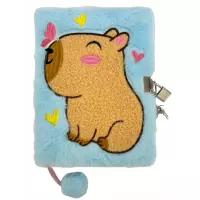 1. St. Majewski Pamiętnik z Kłódką A5 96 kartek Capybara Kapibara 669408