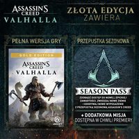 1. Assassin's Creed Valhalla Gold Edition PL (XO/XSX)