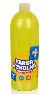 1. Astra Farba Szkolna 1000 ml - Cytrynowa 301217054