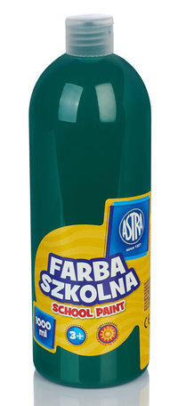 1. Astra Farba Szkolna 1000 ml - Zielona Ciemna 301217052