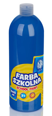 1. Astra Farba Szkolna 1000 ml - Niebieska Ciemna 301217048
