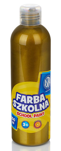 1. Astra Farba Szkolna 250 ml - Metaliczna Zielona 301217036