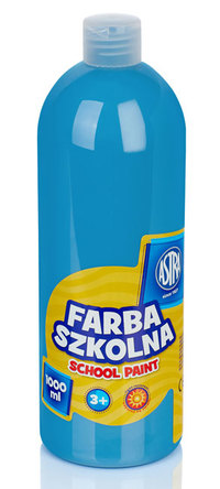 1. Astra Farba Szkolna 1000 ml - Niebieska 301217047