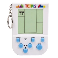 1. Brelok Tetris - Retro Mini Konsola