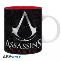 3. Kubek  Assassins Creed - Herb (Czarno-czerwony)