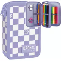 1. Backup Piórnik Dwukomorowy z Wyposażeniem Szachownica PB7DW26