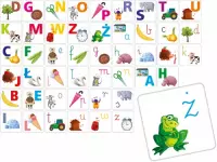 2. Adamigo Gra Literki Małe I Duże 7431