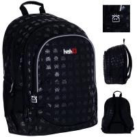 8. Hash Plecak Szkolny AB350 Black Gamer 502023108