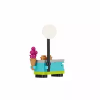 9.  Mega Creative Alleblox Klocki Konstrukcyjne 130 elementów Girl Wesołe Misteczko 547906