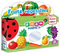 1. Foam Magnets: Fruits, vegetables