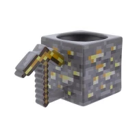 1. Kubek Minecraft Kilof - Złoty
