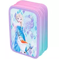 1. CoolPack Jumper 3 Piórnik Trzykomorowy Z Wyposażeniem Frozen F067776