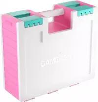 2. Gamegenic: Game Castle - Walizka z Pudełkami - Pink/White/Teal