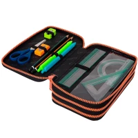 2. CoolPack Jumper 3 Piórnik Trzykomorowy z Wyposażeniem Chocolove F067707