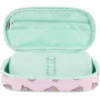 2. St.Majewski Piórnik Tuba Saszetka Usztywniona Pusheen Pink 679520