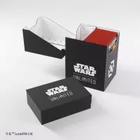 6. Gamegenic: Star Wars Unlimited - Soft Crate - Pudełko na Karty - Black/White