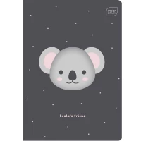 2. Interdruk Zeszyt A5 16 Kartek Kratka Shape Koala 313829