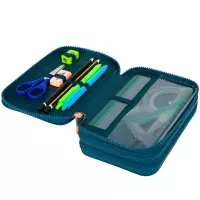 4. CoolPack Jumper 3 Piórnik Trzykomorowy Z Wyposażeniem Sunny Day F067663