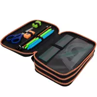 4. CoolPack Jumper 3 Piórnik Trzykomorowy Z Wyposażeniem Capybara Kapibara F067937
