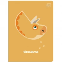 1. Interdruk Zeszyt A5 16 kartek Cienka Kolorowa Linia UV Dinozaurus 326713