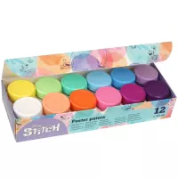 2. Coolpack Farby Plakatowe Pastelowe 12 Kolorów Stitch Pastel 91972PTR