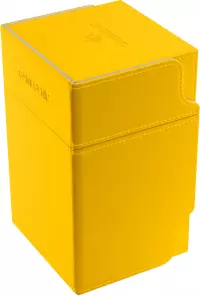 1. Gamegenic: Watchtower 100+ Convertible - Pudełko na Karty - Yellow