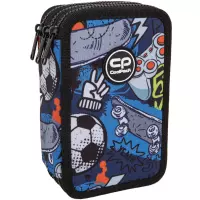 1. CoolPack Jumper 3 Piórnik Trzykomorowy Z Wyposażeniem Hobby F067929