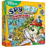 1. Trefl Gra Spy Guy Junior Zwierzaki 