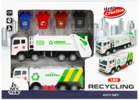 9. Mega Creative Zestaw Auto Ciężarowe Śmieciarka 471075