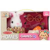 6.  Mega Creative Królik Pluszowy 16cm Interaktywny 545252