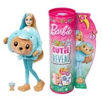 1. Mattel Lalka Barbie Cutie Rev Kostium Miś Delfin HRK25