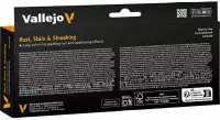 2. Vallejo: 70.183 - Model Color - Effects - Rust, Stains & Streaking (8 x 18 ml)