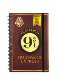 1. Notatnik A5 Harry Potter - Peron 9 3/4