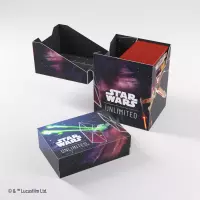 9. Gamegenic: Star Wars Unlimited - Soft Crate - Pudełko na Karty - X-Wing/TIE Fighter
