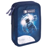 4. AstraBag Piórnik AC2 Dwukomorowy bez Wyposażenia Galaxy 503022047