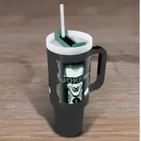 6.  Kubek Podróżny ze Słomką DC Comics Joker - 1180 ml