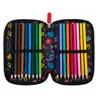 5. St.Majewski Piórnik Potrójny z Wyposażeniem Stitch Black Aloha 679889