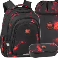 1. CoolPack Drafter 3 Plecak Szkolny Ashh F010918 + Worek F070918 + Piórnik F062918
