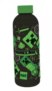 1. Butelka ze Stali Nierdzewnej Minecraft - 500 ml