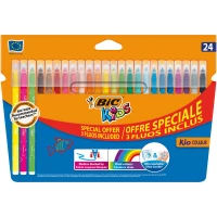 3. Bic Kids Couleur Flamastry 24 Kolory 356320