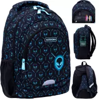 9. AstraBag Plecak Szkolny AB330 Neon UFO 502025012