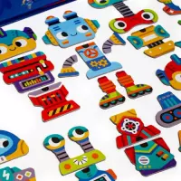 3. Magnetic game: Roboty