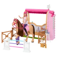 4. Mattel Barbie Lalka Stadnina Marzeń Zestaw Filmowy HXJ44 