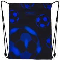1. Head Worek Szkolny Na Sznurkach AD1 Neo Blue Football 507025016