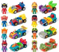 2. MAGIC BOX T-racers V Color Rush Car & Racer Box Pojazd z figurką