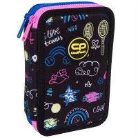 1. CoolPack Jumper 2 Piórnik Dwukomorowy Z Wyposażeniem Tennis Star F066691