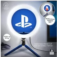 5. Lampka do Streamingu Playstation z Uchwytem na Telefon