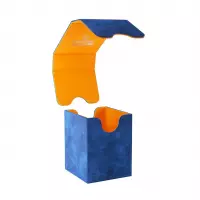 2. Gamegenic: Squire 100+ XL Convertible - Pudełko na Karty - Blue/Orange - Exclusive Line