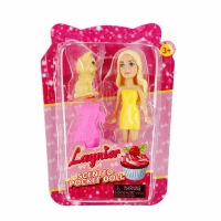 3. Mega Creative Lalka 9cm + Akcesoria Zwierzątko 531472